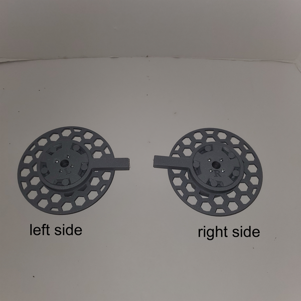 xp600 single head  3d printed film roll guides with one way brake